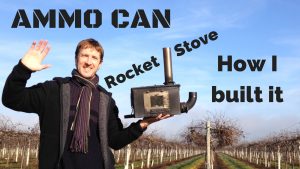 Ammo can rocket stove mk II build