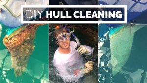 Underwater hull cleaning DIY